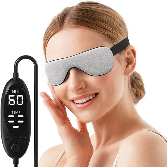 Heated Eye Mask for Dry Eyes and Puffiness