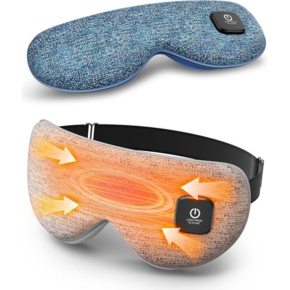 Heated Cordless Eye Mask for Dry Eyes