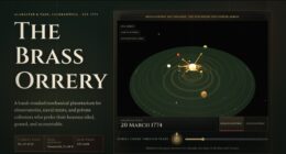 The Brass Orrery - Alabaster & Vane, Est. 1774 (FABLE/175)