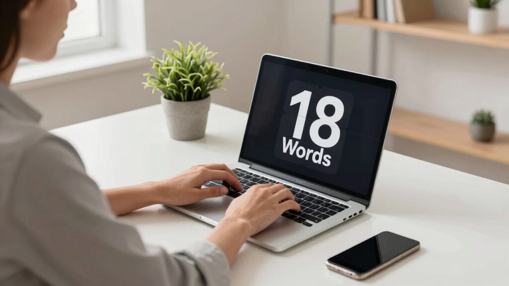 Show HN: 18 Words