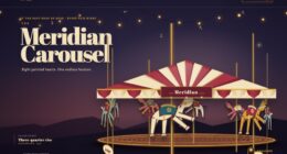 The Meridian Carousel — After Dusk, Since 1908 (FABLE/175)