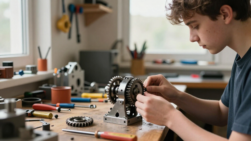 Show HN: I'm a 15 Year Old Wannabe Engineer, This Is a Cycloidal Gearbox I Built