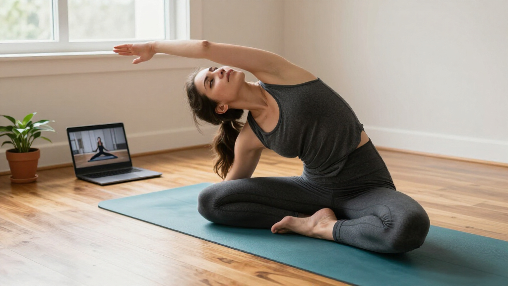 Yoga With Adriene's New Posture Routine Relieved My Aching Shoulders—but The Biggest Benefit Was Something Else Entirely