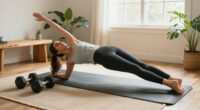 These Three Dumbbell Moves Strengthen Your Core More Than Crunches Or Planks, According To A Personal Trainer Who Works With Seniors