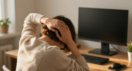 Three Of The Best Exercises For Tech Neck—and You Can Do Them All At Your Desk
